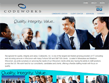 Tablet Screenshot of codeworks-inc.com